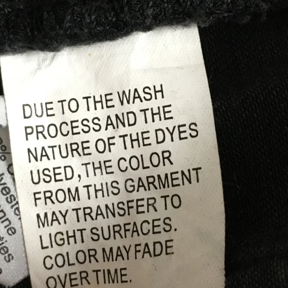 Madewell 8” Skinny‎ Black Jeans Rip Knee Raw Hem 26